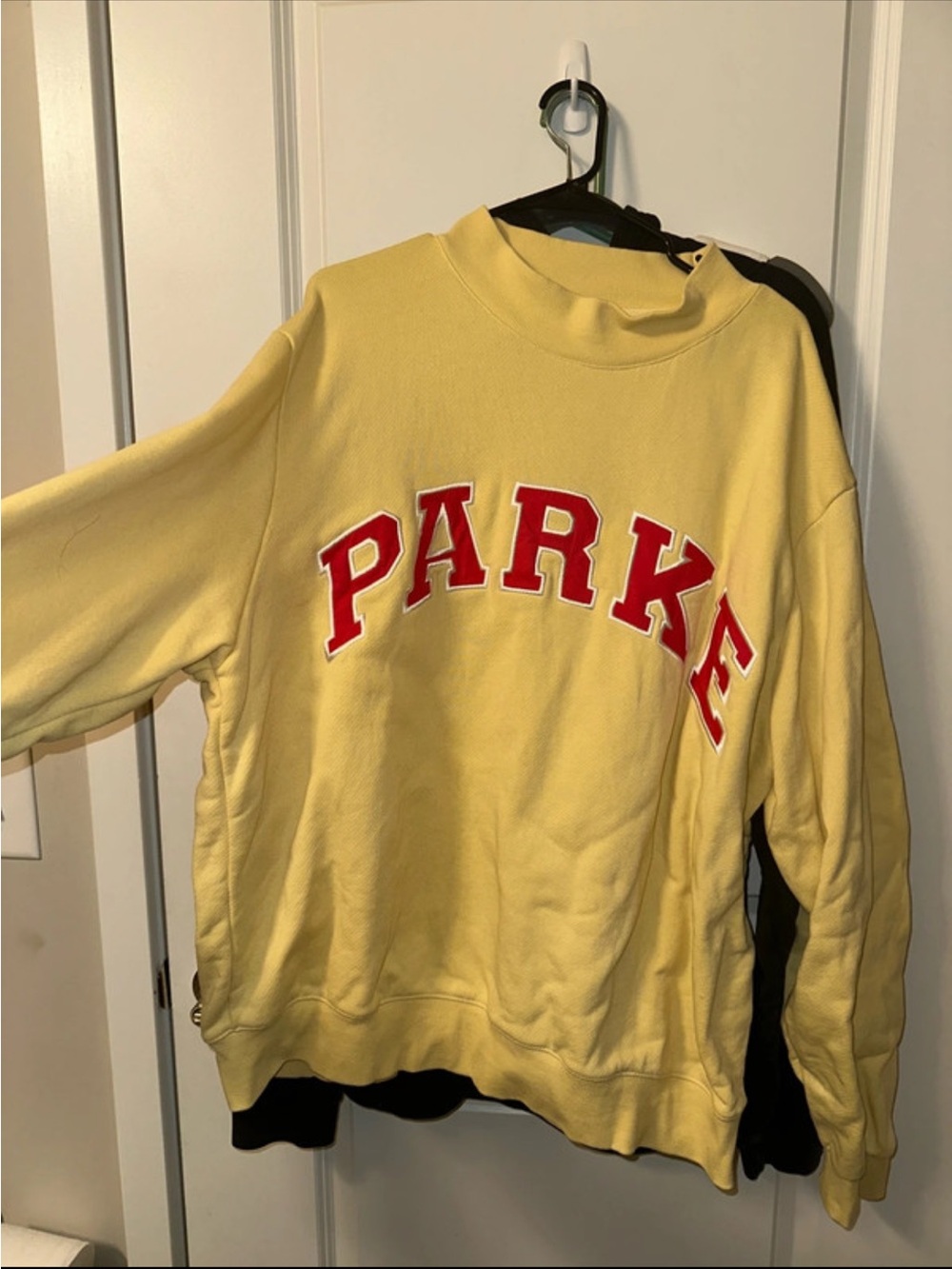 Yellow PARKE Crewneck Sweatshirt - Women's Casual Pullover